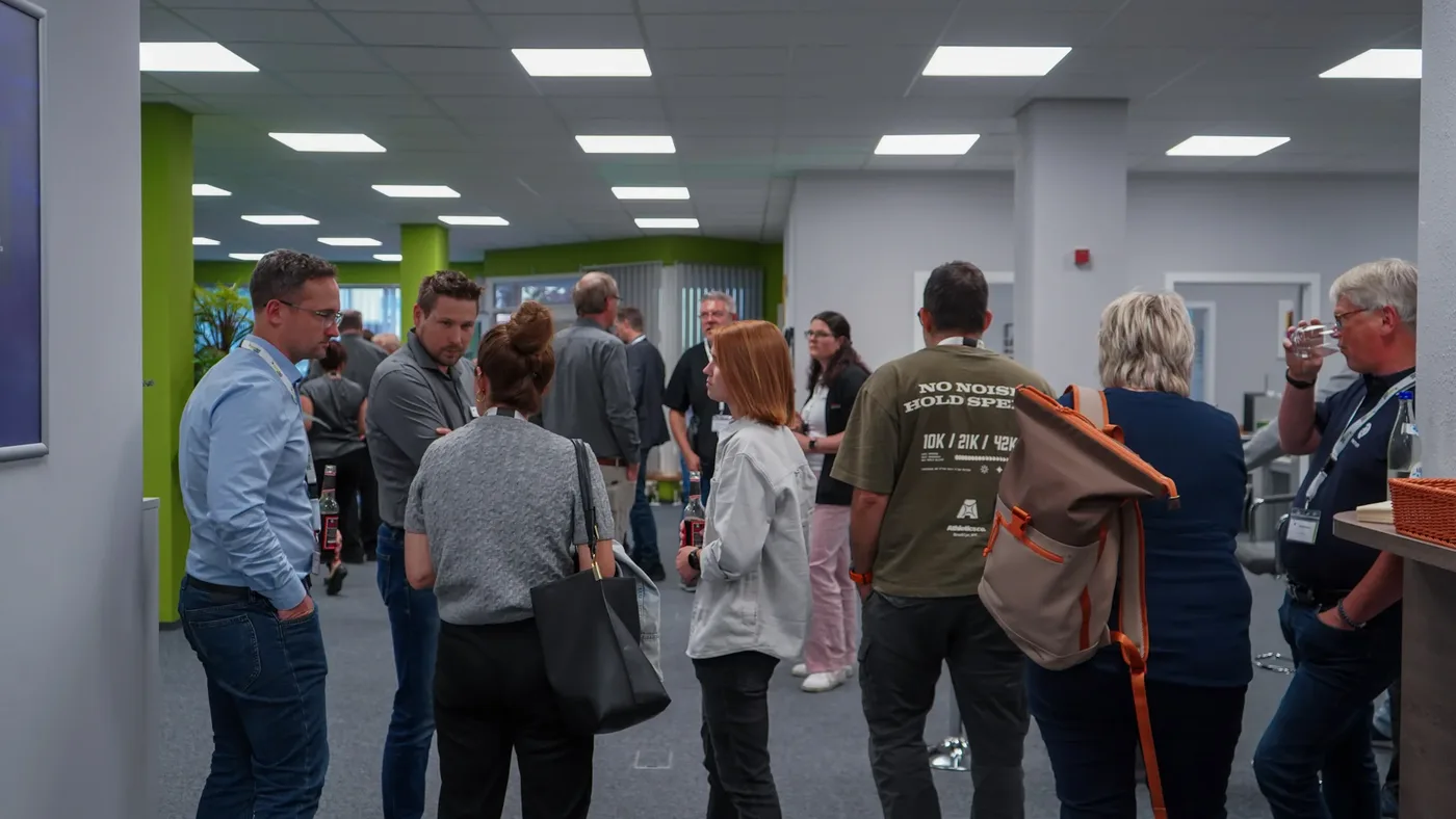 Networking zwischen den Vorträgen